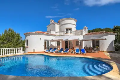 Image de Belle villa confortable à Javea, Costa Blanca, Espagne  avec piscine privée pour 4 personnes