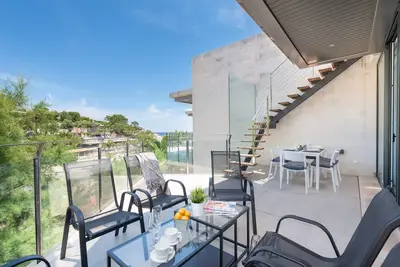 Image de Appartement moderne avec vue sur la mer, Wifi, Aac, à Cala Sant Vicenç, Pollença