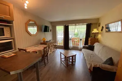 Image de Studio 4 pers. au pied des pistes, plein sud avec balcon - Le Grand-Bornand Chinaillon