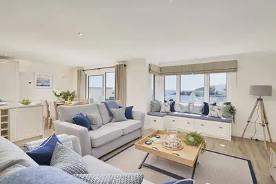 Image de Luxury Beach Front Apartment, Bigbury-on-Sea, Views of Burgh Island