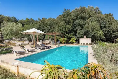 Maison rurale \"Finca Bona Feina\" avec vue sur montagne, piscine, terrasses et balcon