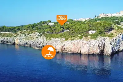 Image de Little trullo with private sea access (house E)