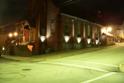 Image de Camping (glamping) in a 100+ year old former church at The Clement