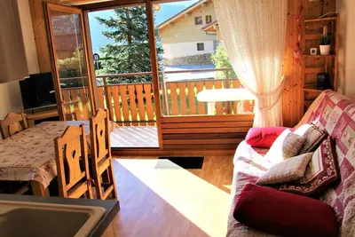 Image de Appartement cosy avec balcon, parking individuel et WiFi à Saint-Jean-de-Sixt