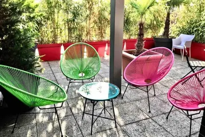 Image de Flora1 : 1br with bamboo terrace, Flora1