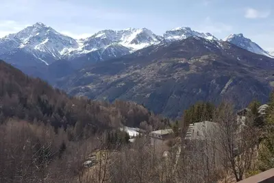 Sauze D'oulx - Italie - Joli Studio Avec une Superbe vue sur les Montagnes