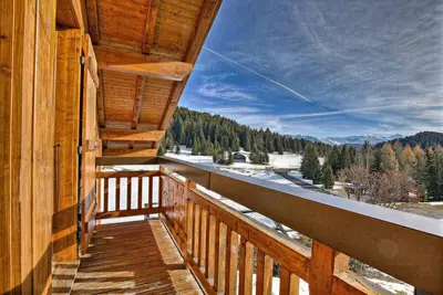 Image de Vue sur le Mont-Blanc pour ce chalet spacieux