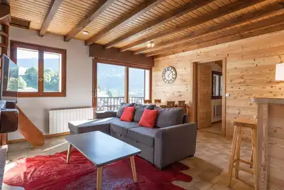 Image de Appartement 3★ à La Clusaz : Proche Pistes, Cheminée, Mezzanine, Garage