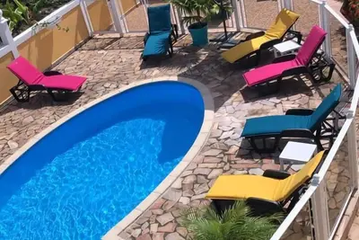 Image de Villa Bel Air grand standing  pour 6 personnes avec piscine, terrasse et jardin