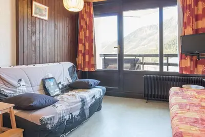 Image de Appartement Montgenèvre: 6 pers, 2 ch + coin montagne, balcon, parking, prox commerces