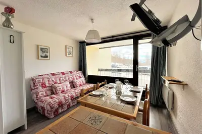 Image de Studio Montgenèvre, 4 pers, Rdc avec parking et balcon exposé ouest