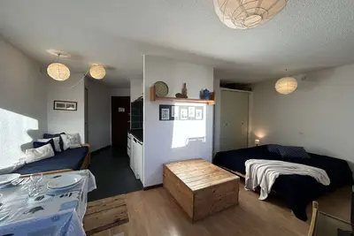 Image de Studio coquet à Montgenèvre avec parking, idéal pour 3 personnes