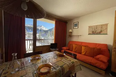 Image de Studio avec balcon à Montgenèvre, animaux acceptés