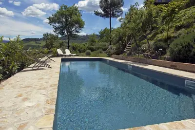 Image de Stunning Tower with garden and panoramic Pool 5 minutes from Todi - Sleeps 10