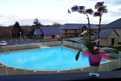 Image de Studio avec piscine aux portes d' Honfleur