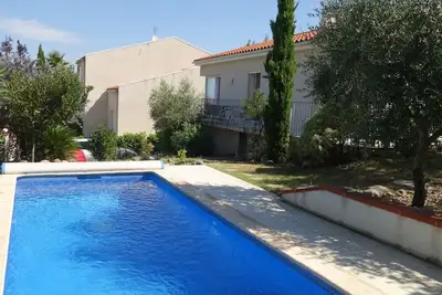 Image de Belle maison de vacances privée avec Wifi, piscine privée, climatisation, Tv, patio et parking