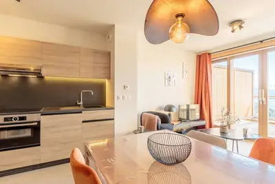 Image de Duplex cosy avec piscine et spa, pied des pistes