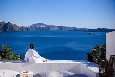 Image de Villa Superieure a Santorin | Villa Hercules | 2 chambres | Piscine privee | Vues sur la mer | Oia