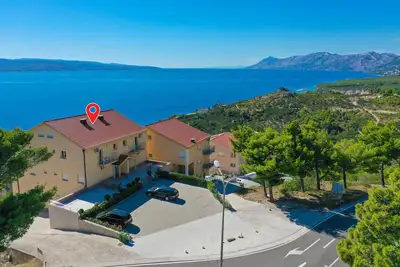 Image de Bel appartement à Krvavica avec WiFi