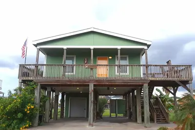 Image de A home in Crystal Beach, at the Bolivar Peninsula, Galveston, Tx