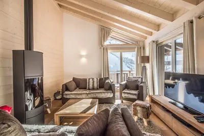 Image de Magnifique Penthouse T5 avec balcons dans Courchevel, Parking et Wifi inclus