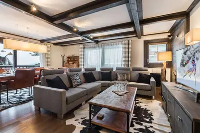 Image de Luxueux appartement 4 chambres avec parking au centre de Courchevel 1650