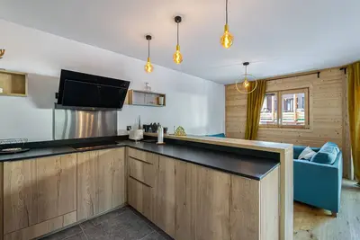Image de Appartement T3 avec Parking à 100m des Pistes à Courchevel, 6 Couchages