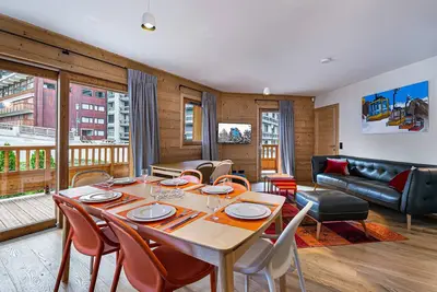 Image de Appartement 4* avec balcon, parking, et casier à ski - Courchevel 1650