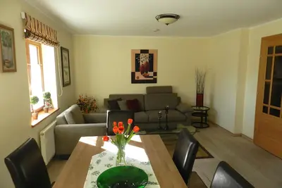 The large apartment on the mezzanine floor