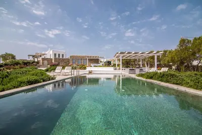 Image de Villa de luxe  Mykonos | Villa Zendo | Piscine privée | 6 chambres 12 personnes | Kalafatis