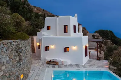 Image de Excellent Mykonos Villa | Villa Psarrou Epsilon | 4 Bedrooms | Stunning Sea Views | Psarrou