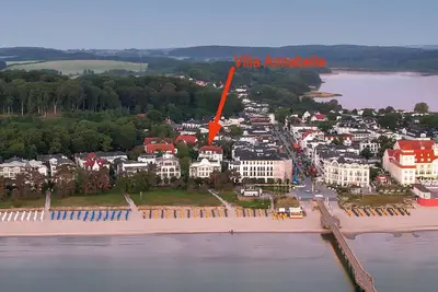 Image de Villa Annabelle Binz - 3-room vacation apartment with balcony, Wlan & parking space