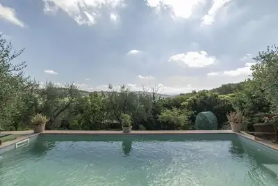 Image de Maison de vacances privée avec piscine privée, climatisation, Wifi, Tv, patio, vue panoramique