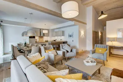 Image de Spacieux appartement 4 pièces au centre de Courchevel avec accès pistes et parking
