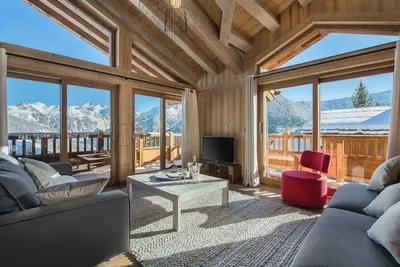 Image de Chalet 5 étoiles près des pistes avec jacuzzi et sauna