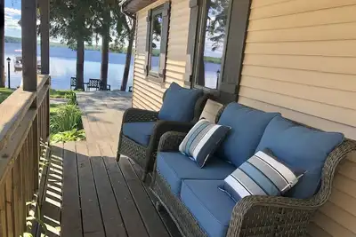 Image de Resort Home on AuTrain Lake. Sand Beach, dock, boat rentals near Pictured Rocks