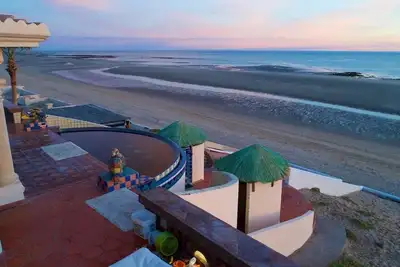 4Br/4Ba Beachfront Home in Las Conchas, owners suite can be added as 5 bedroom
