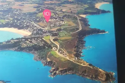 Image de T2 neuf avec jardin plein sud 5mn de la plage face au <br>Mont Saint Michel <br>
