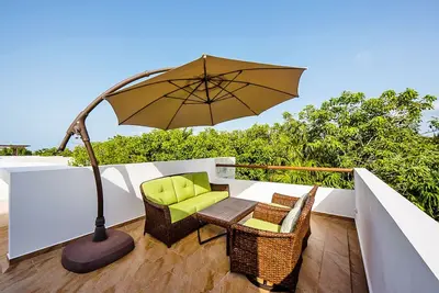 Image de Villa Akumal, A Peaceful Space for 6 with Private Jacuzzi * Steps to the Beach!