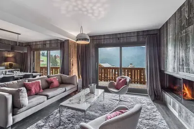 Image de Luxueux duplex à Méribel avec Spa et parking, près des pistes
