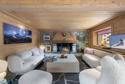 Image de Chalet familial 6 adultes et 5 enfants avec sauna à 300m des pistes et centre Méribel