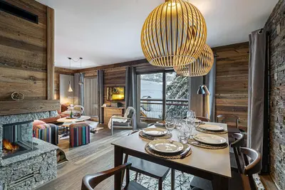 Image de Appartement Neuf et Confortable à 230m des Pistes, Parking et Balcon, Méribel Altitude 1600