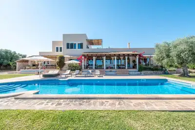 Image de Maison de vacances 'Korema' avec vue sur la mer, piscine privée et Wi-Fi