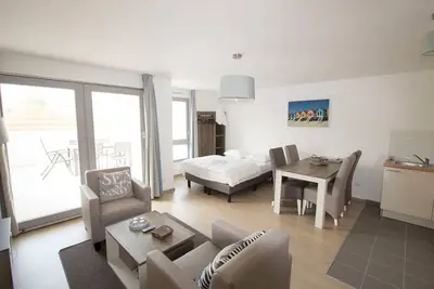 Studio pour 2 personnes, adapté Pmr