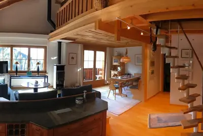 Image de 3. 5 room maisonette apartment with fantastic mountain views