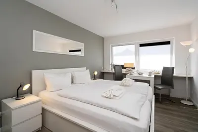 Image de Central app. for 2 persons, Wlan and Tv, pets allowed.