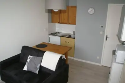 Image de Studio confortable 3 couchages avec coin cuisine et casier à ski