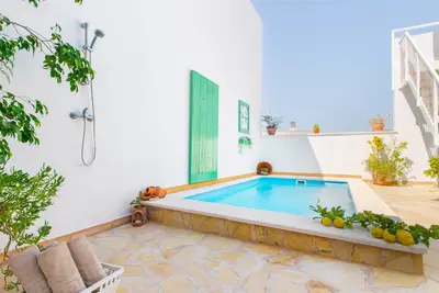 Image de Cantino maison typique de Majorque para 4 e Santa Margalida avec piscine
