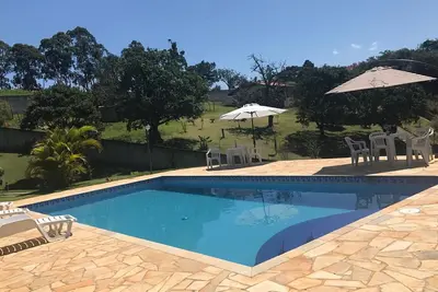 Image de Chácara c Wi-Fi, piscina e churrasq-Campo Limpo\/Sp