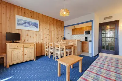 Image de Balcon, parking, télévision, casier à ski, 45m², Les 2 Alpes